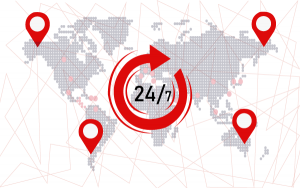 Servicio 24/7 a etiquetadora